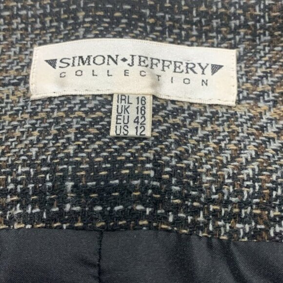 Simon Jeffery Tweed Skirt - Picture 4 of 4